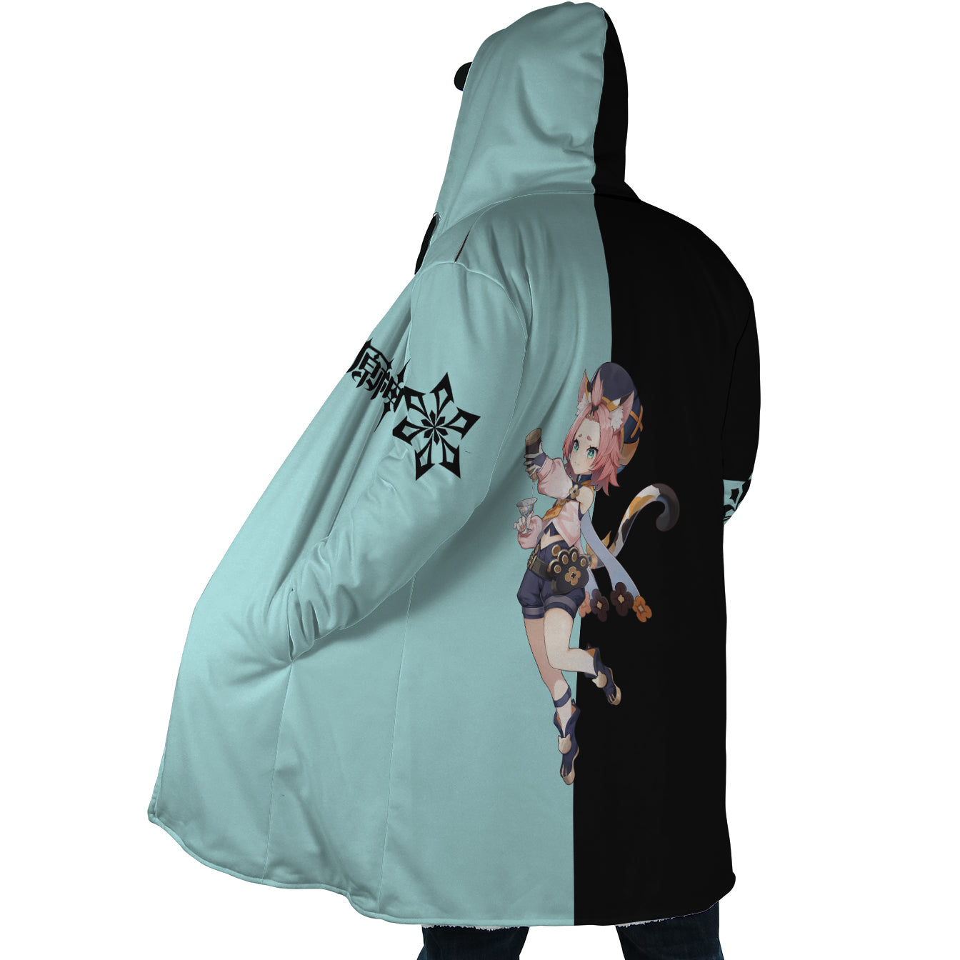 Hooded Cloak Coat - EHTPCKK2