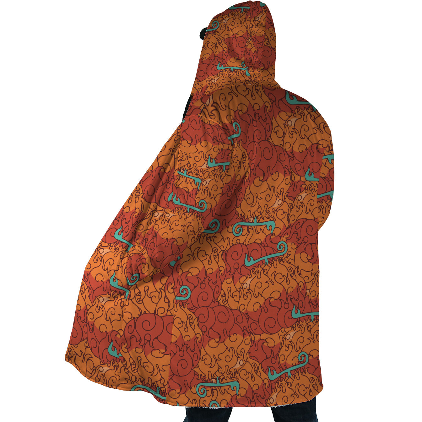 Hooded Cloak Coat - SBJCPP4B