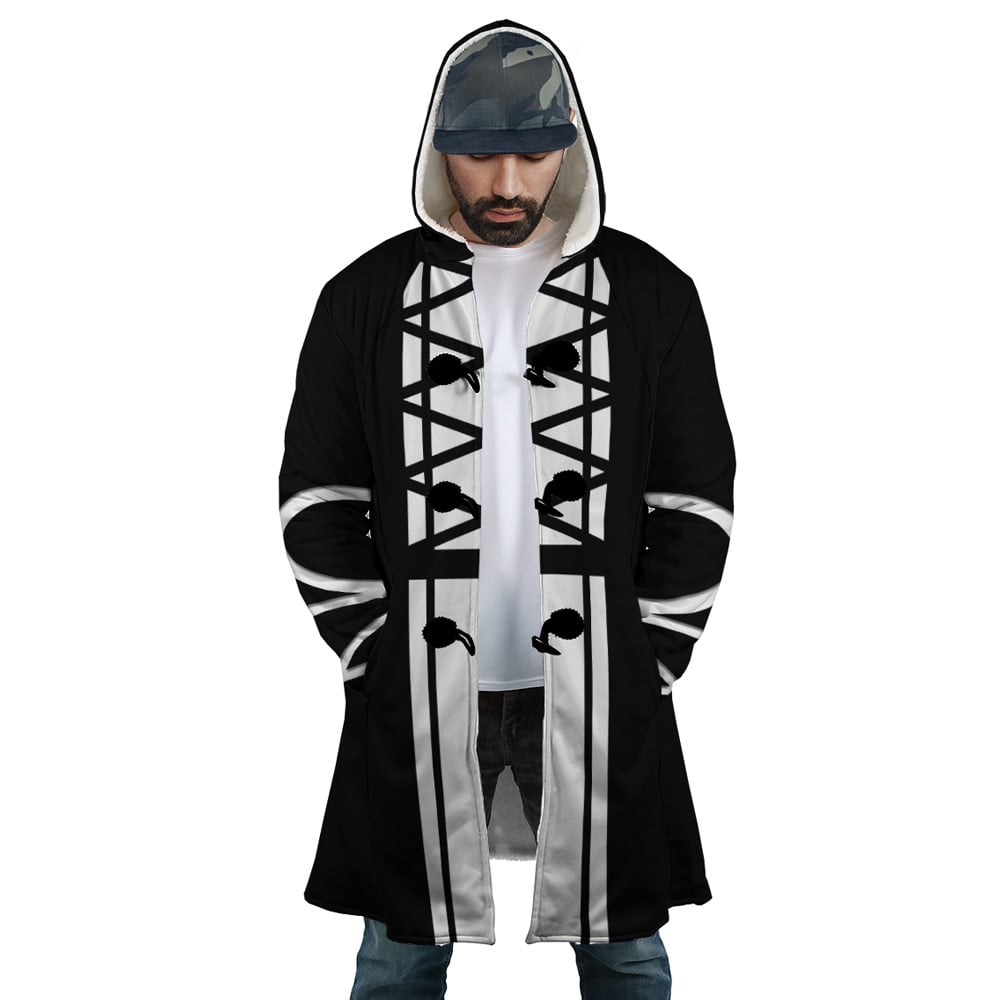 Hooded Cloak Coat - N1S32CXP