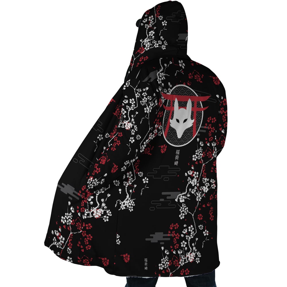 Hooded Cloak Coat - 6WCZHV3A