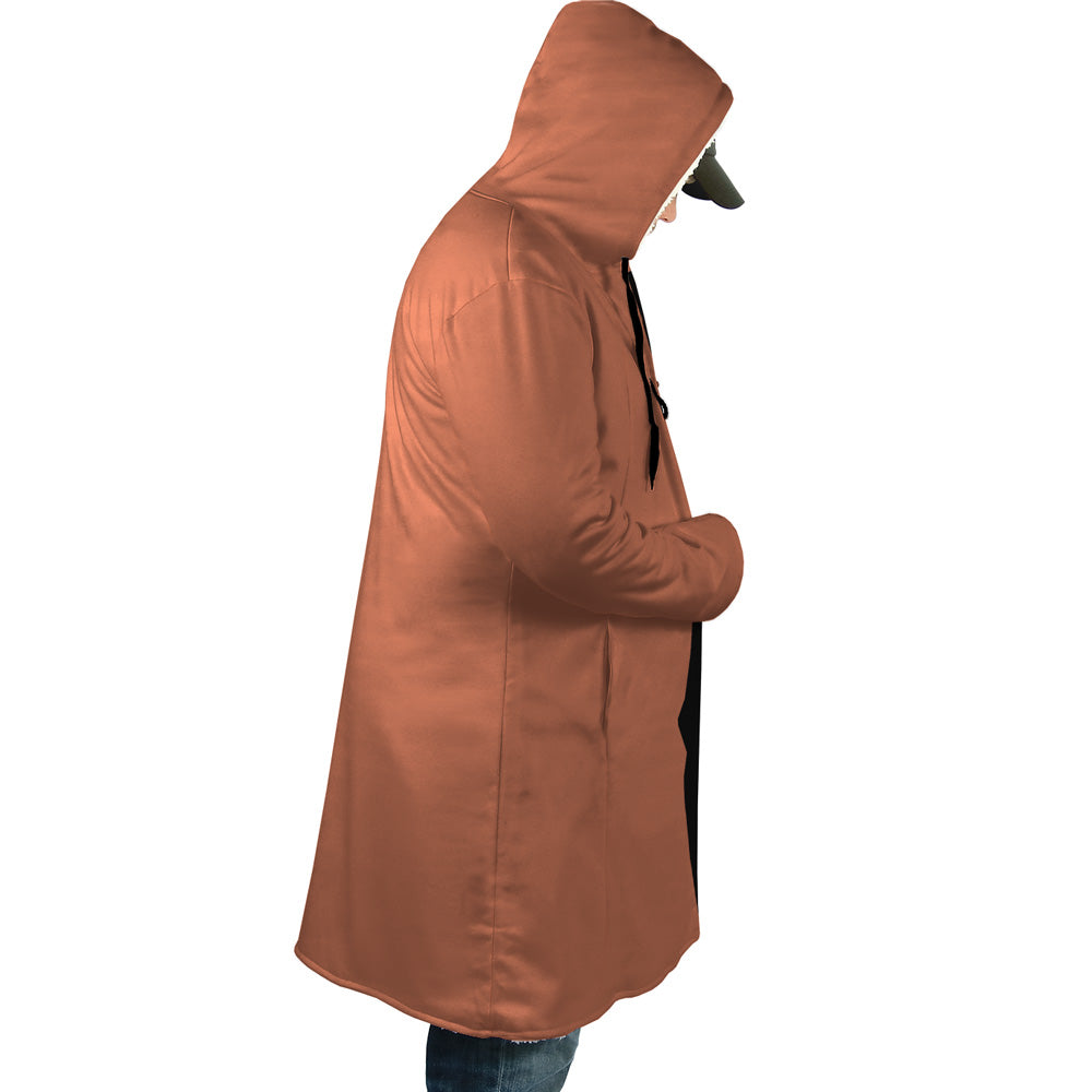 Hooded Cloak Coat - D5BTH8QU