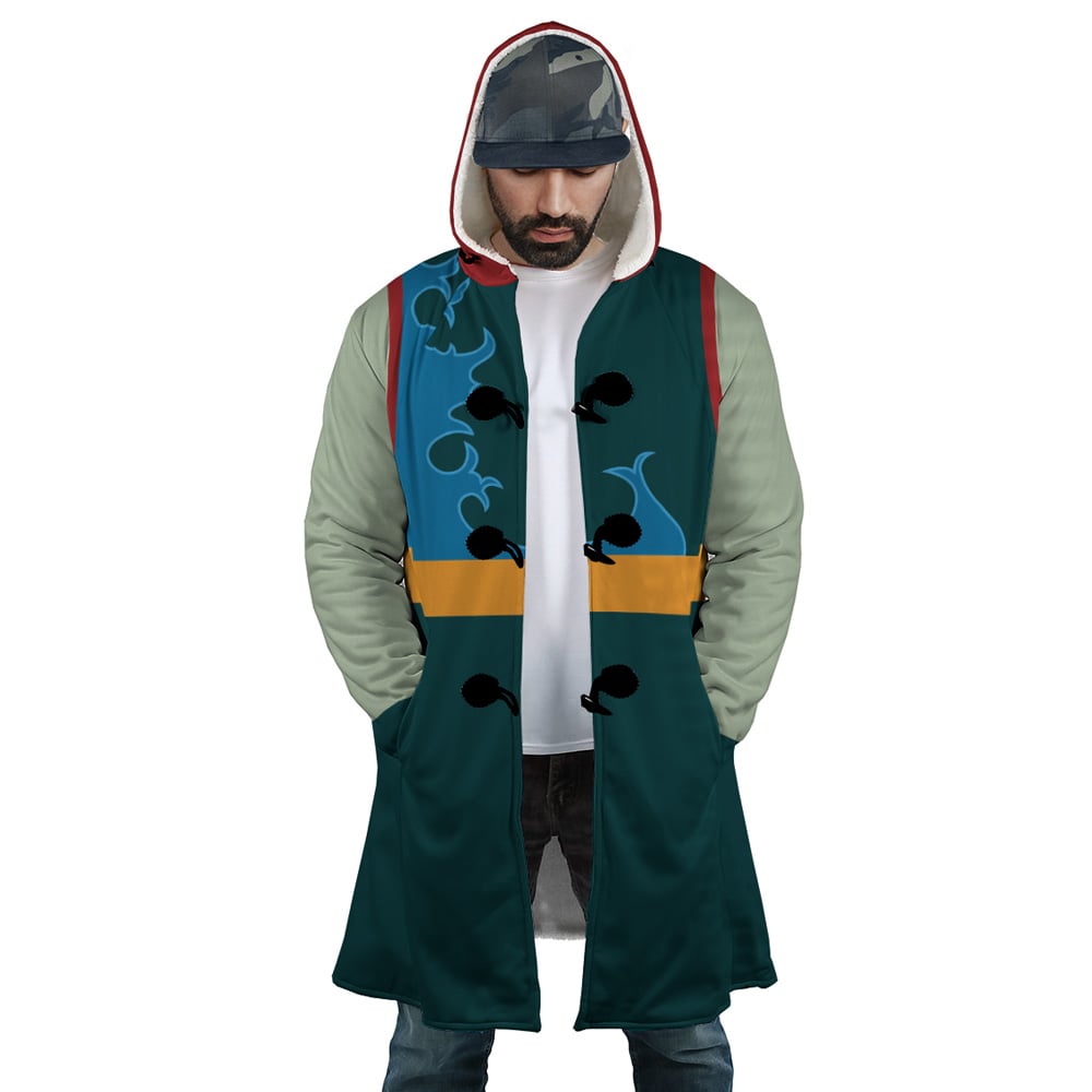 Hooded Cloak Coat - 21U5K4JD