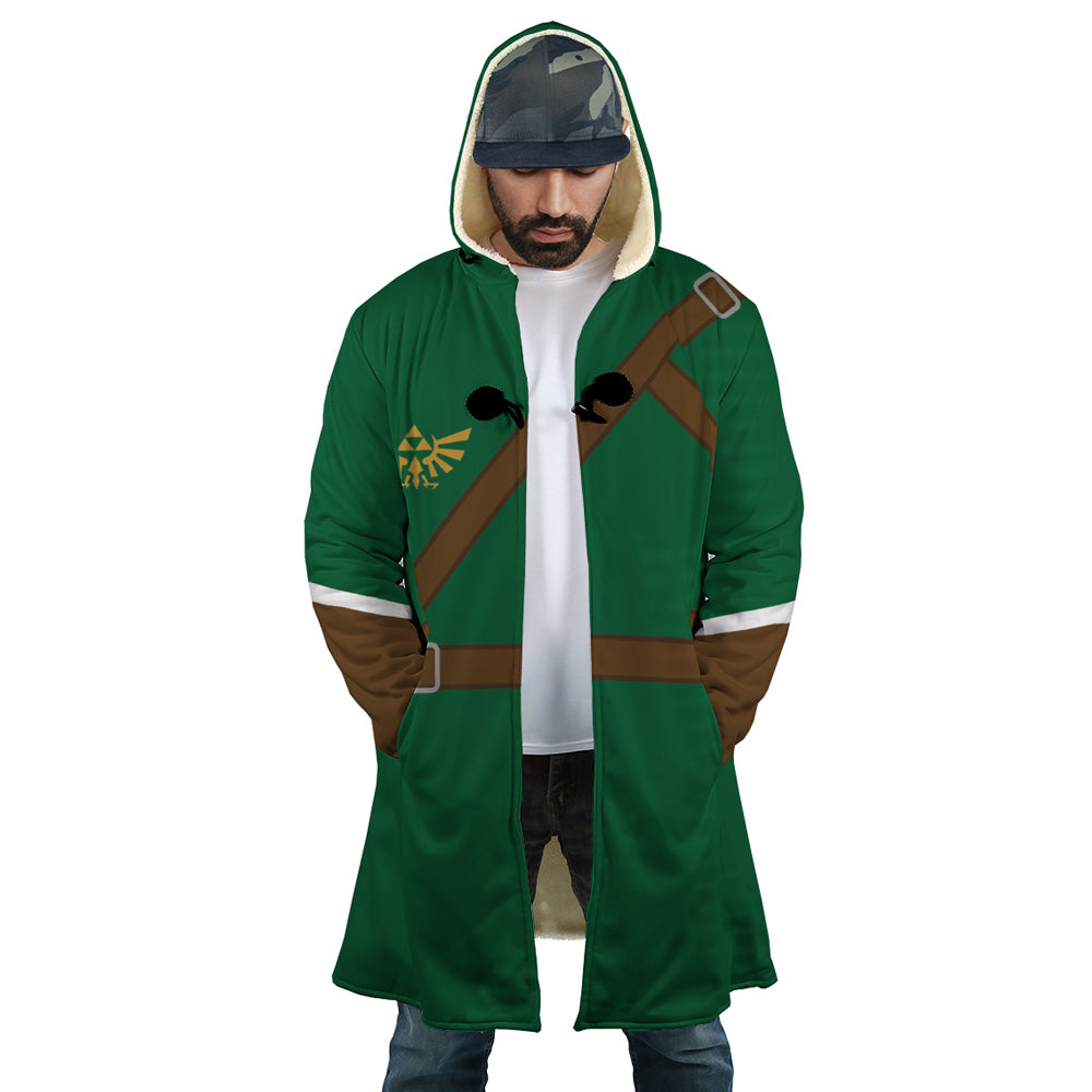 Hooded Cloak Coat - 11R2A8QC