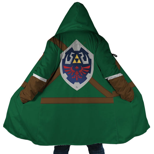 Hooded Cloak Coat - 11R2A8QC