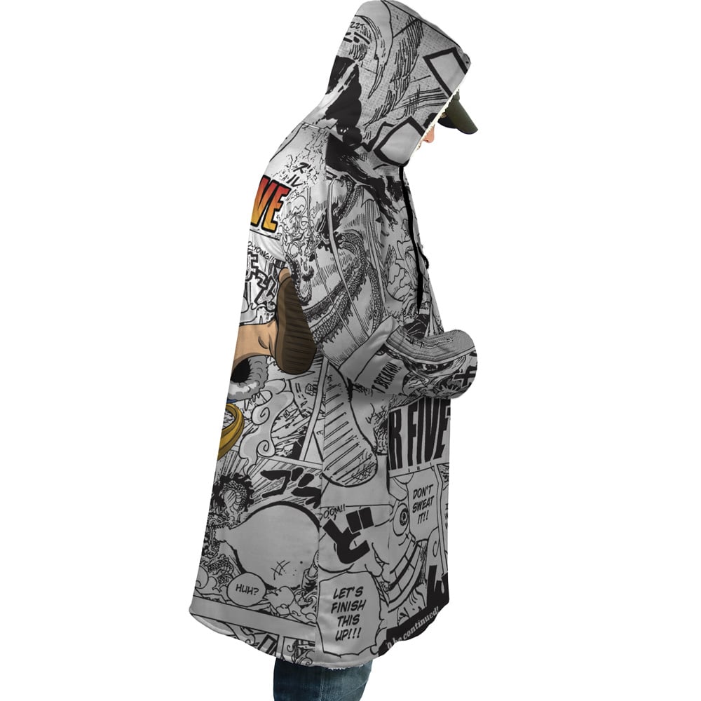 Hooded Cloak Coat - 715DNFJW