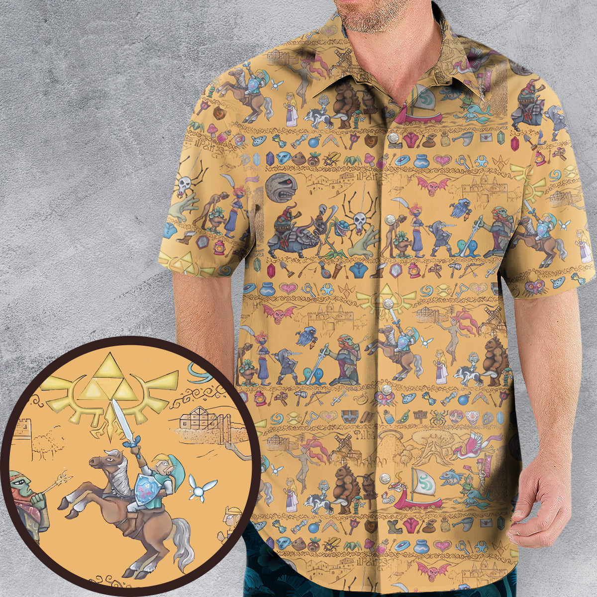 Hawaiian Shirt - 4YBD77SL