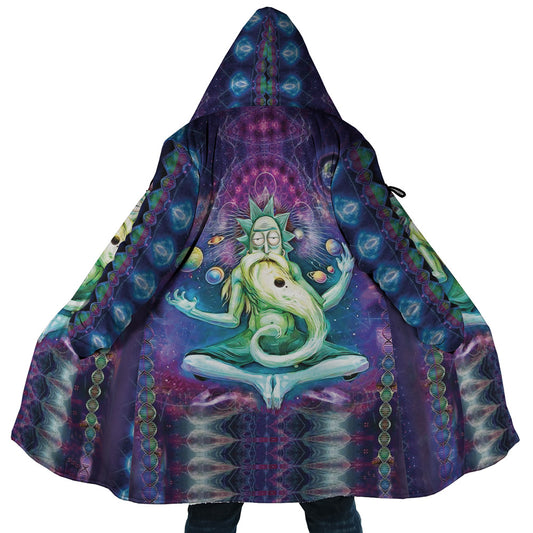 Hooded Cloak Coat - TH25MM92