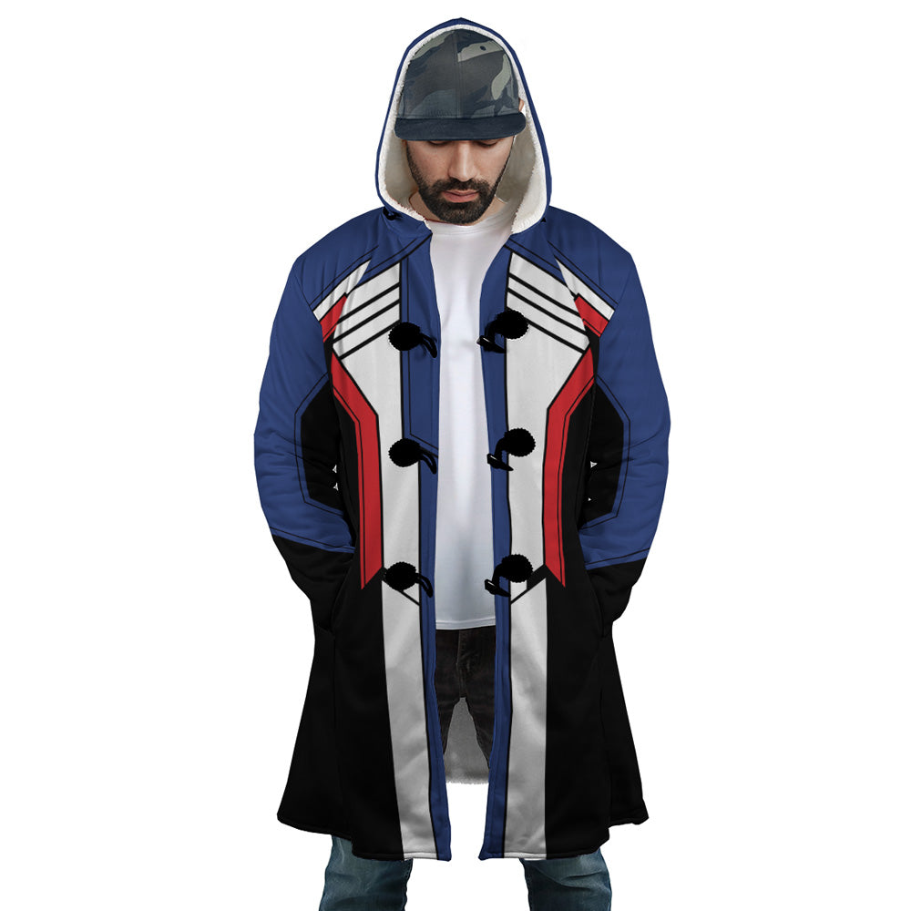 Hooded Cloak Coat - X11ZCNS2