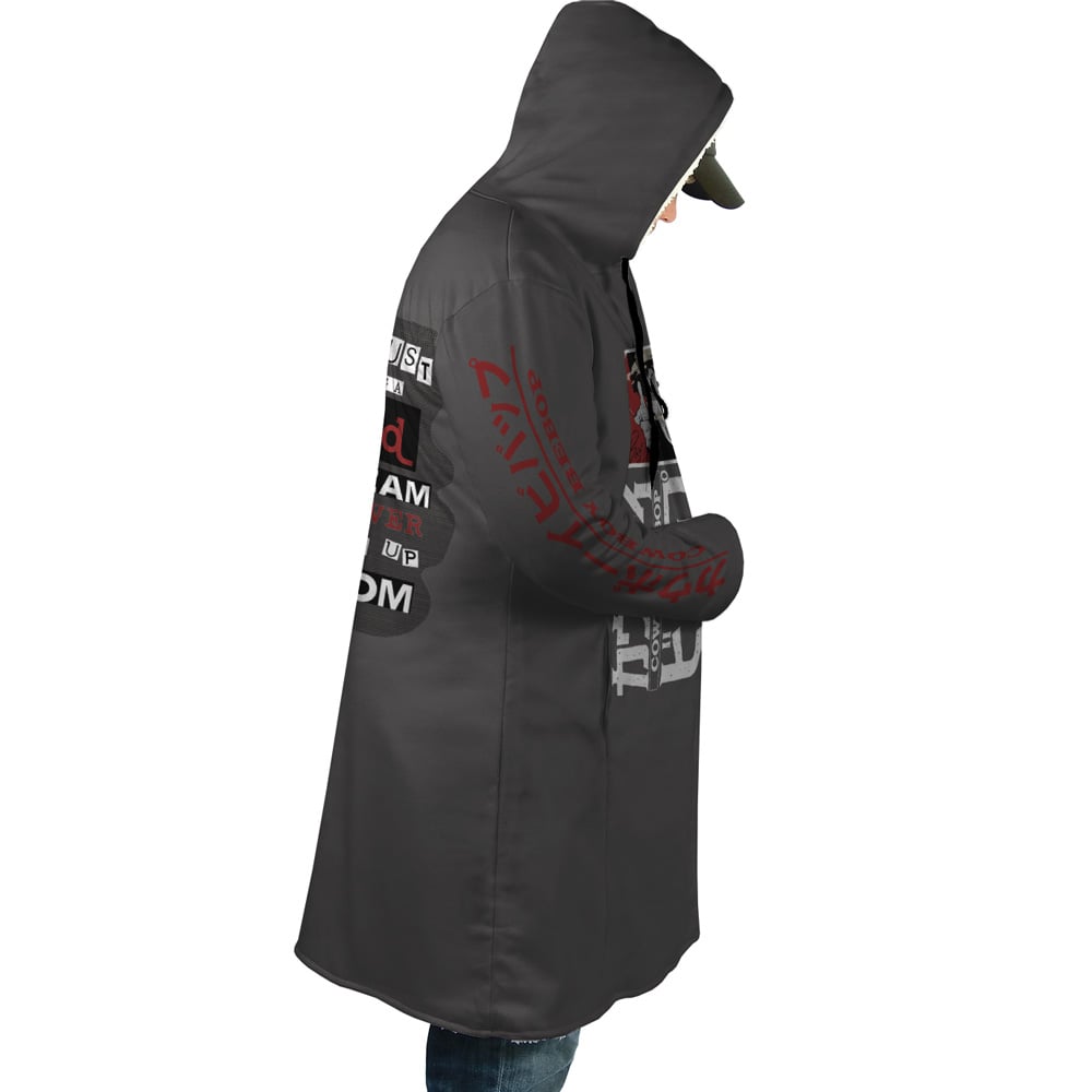 Hooded Cloak Coat - 6L4CFASU