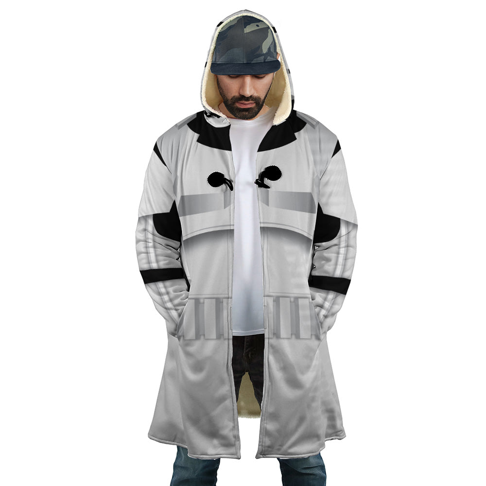 Hooded Cloak Coat - Z98BGCDU