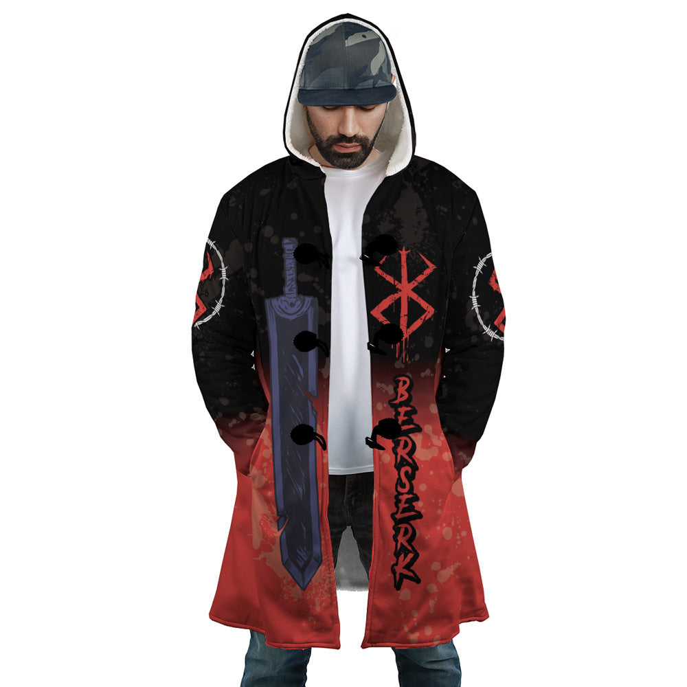 Hooded Cloak Coat - 3AXJ6QPT