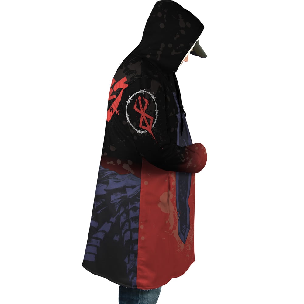 Hooded Cloak Coat - 3AXJ6QPT