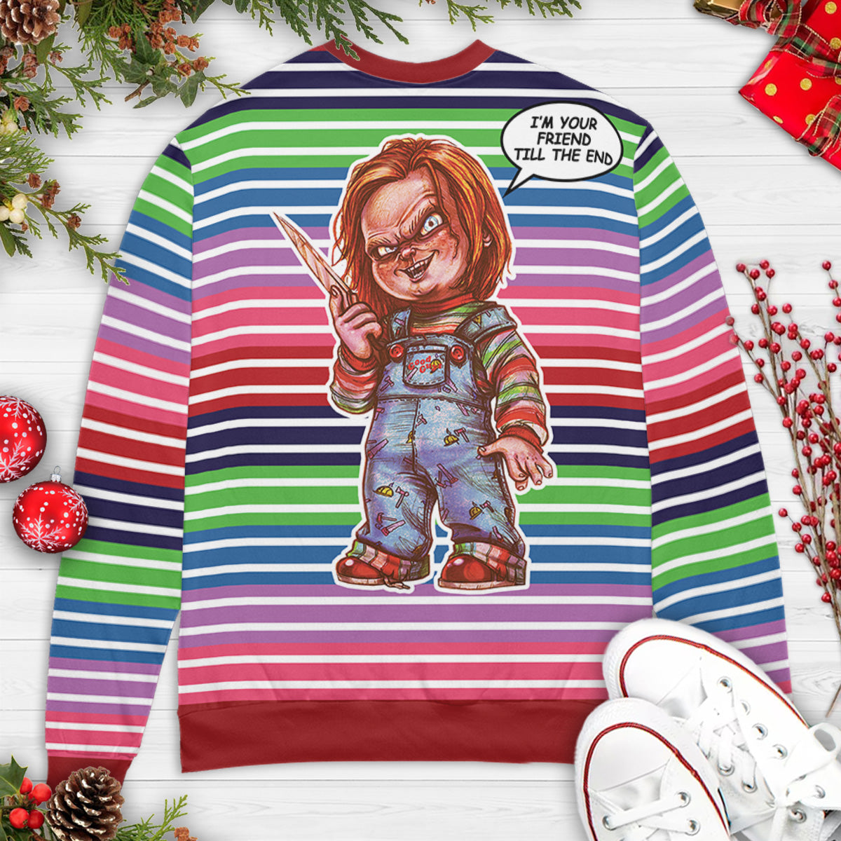 Ugly Christmas Sweatshirt - EGZN3D6X