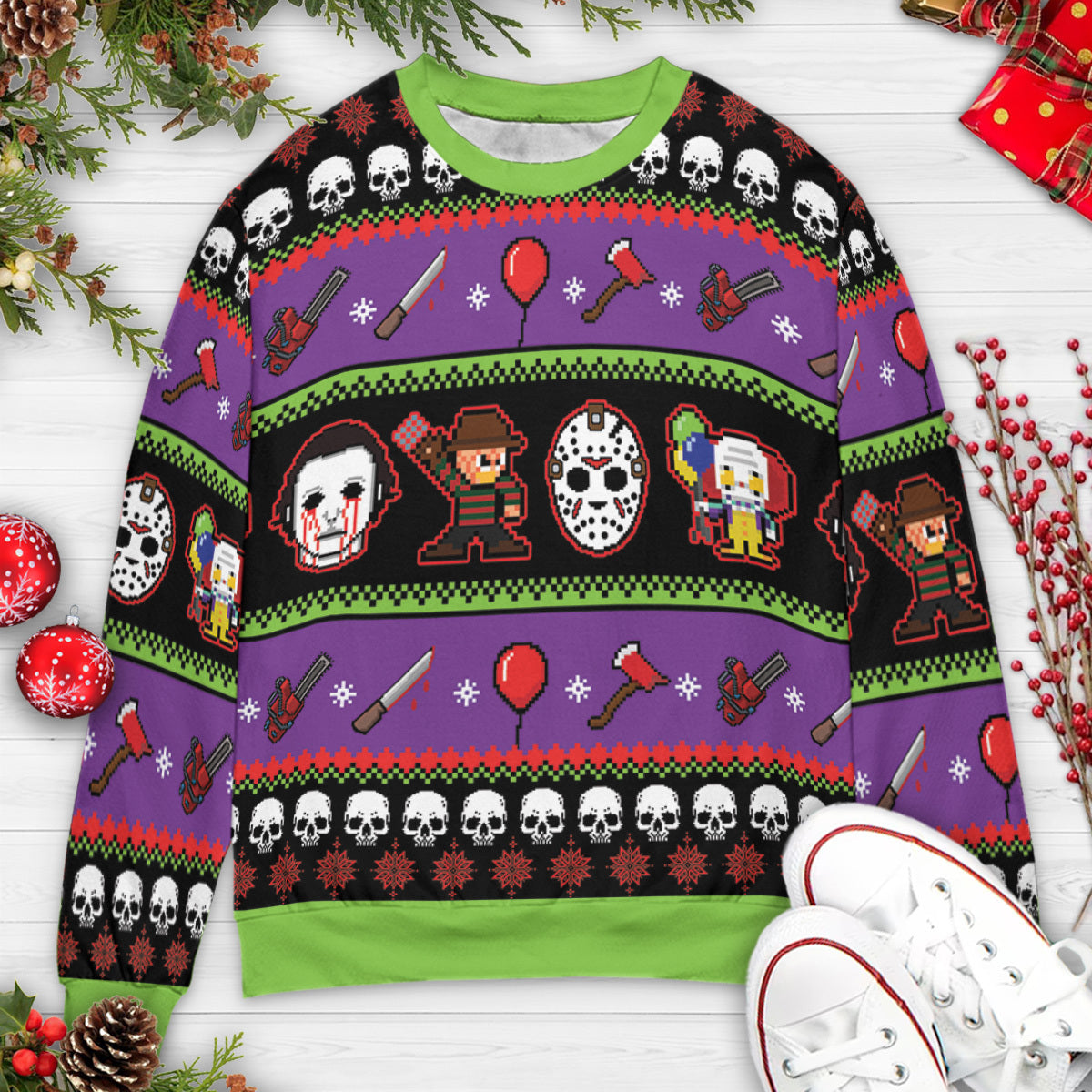 Ugly Christmas Sweatshirt - XAR5XURF