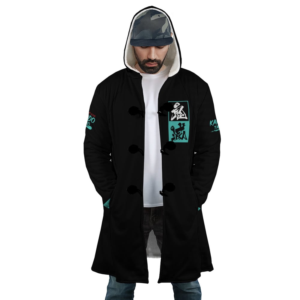 Hooded Cloak Coat - 1Z97WVYX