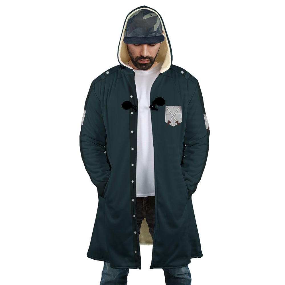 Hooded Cloak Coat - W3NKYY6U