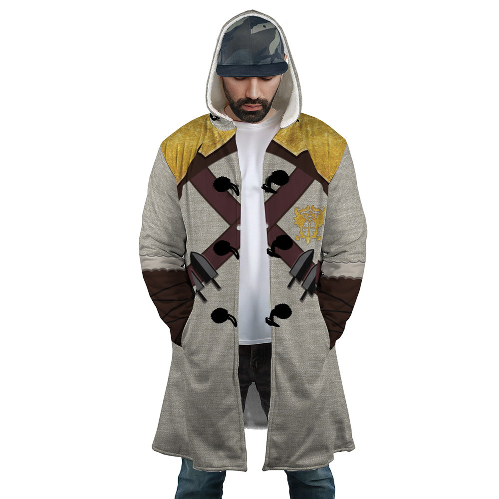 Hooded Cloak Coat - ZRYFBLDF