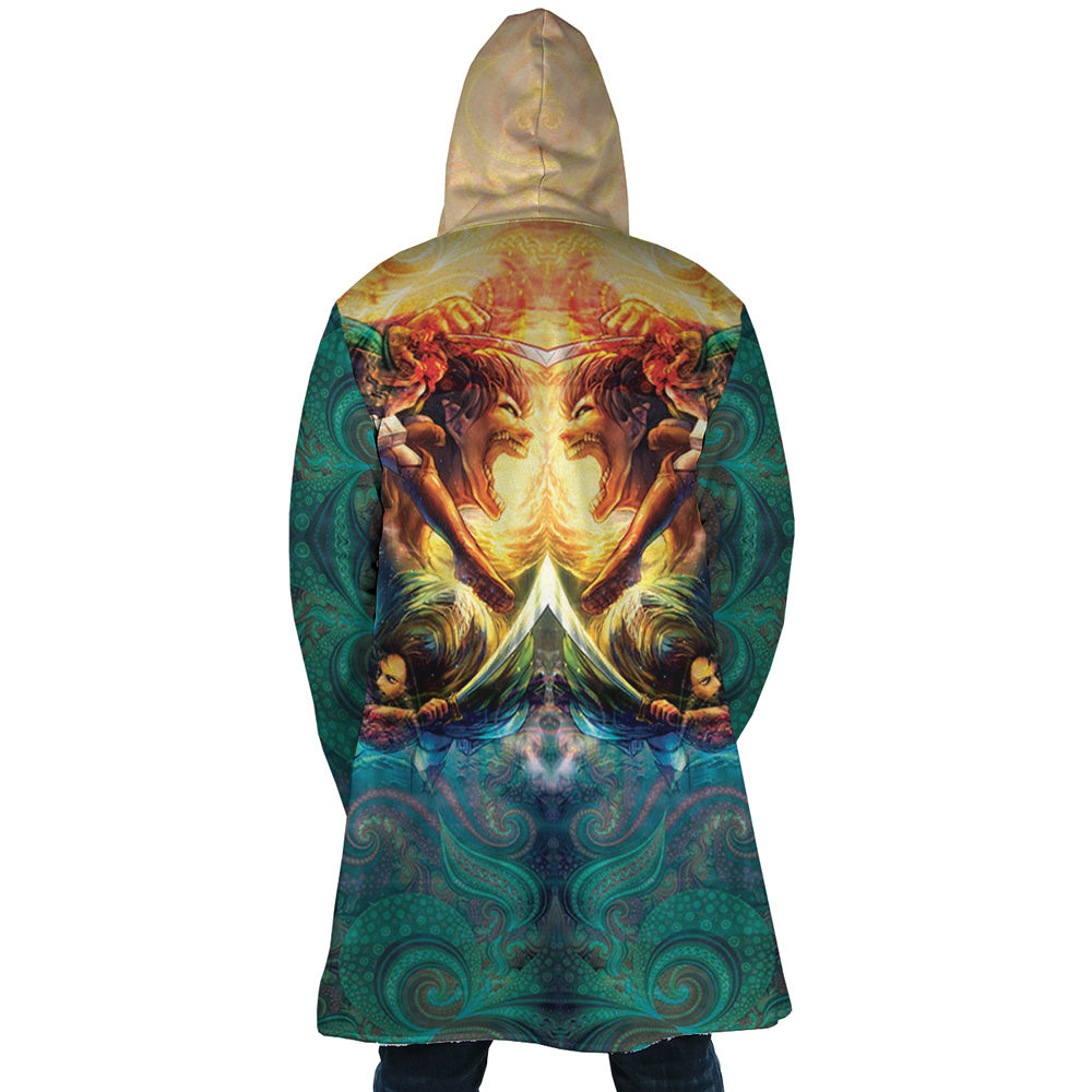 Hooded Cloak Coat - GS27H7BN