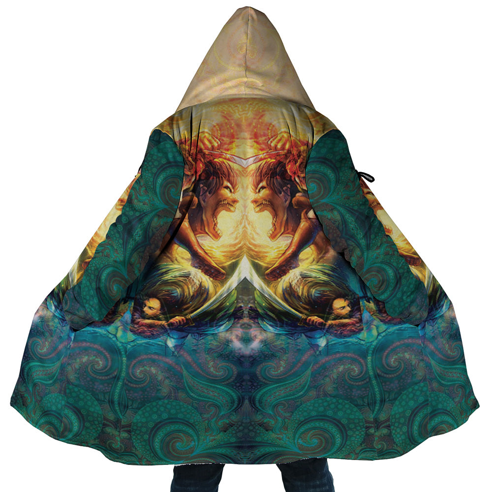 Hooded Cloak Coat - GS27H7BN