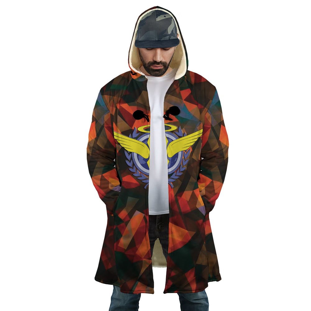 Hooded Cloak Coat - 1WS6UR2P