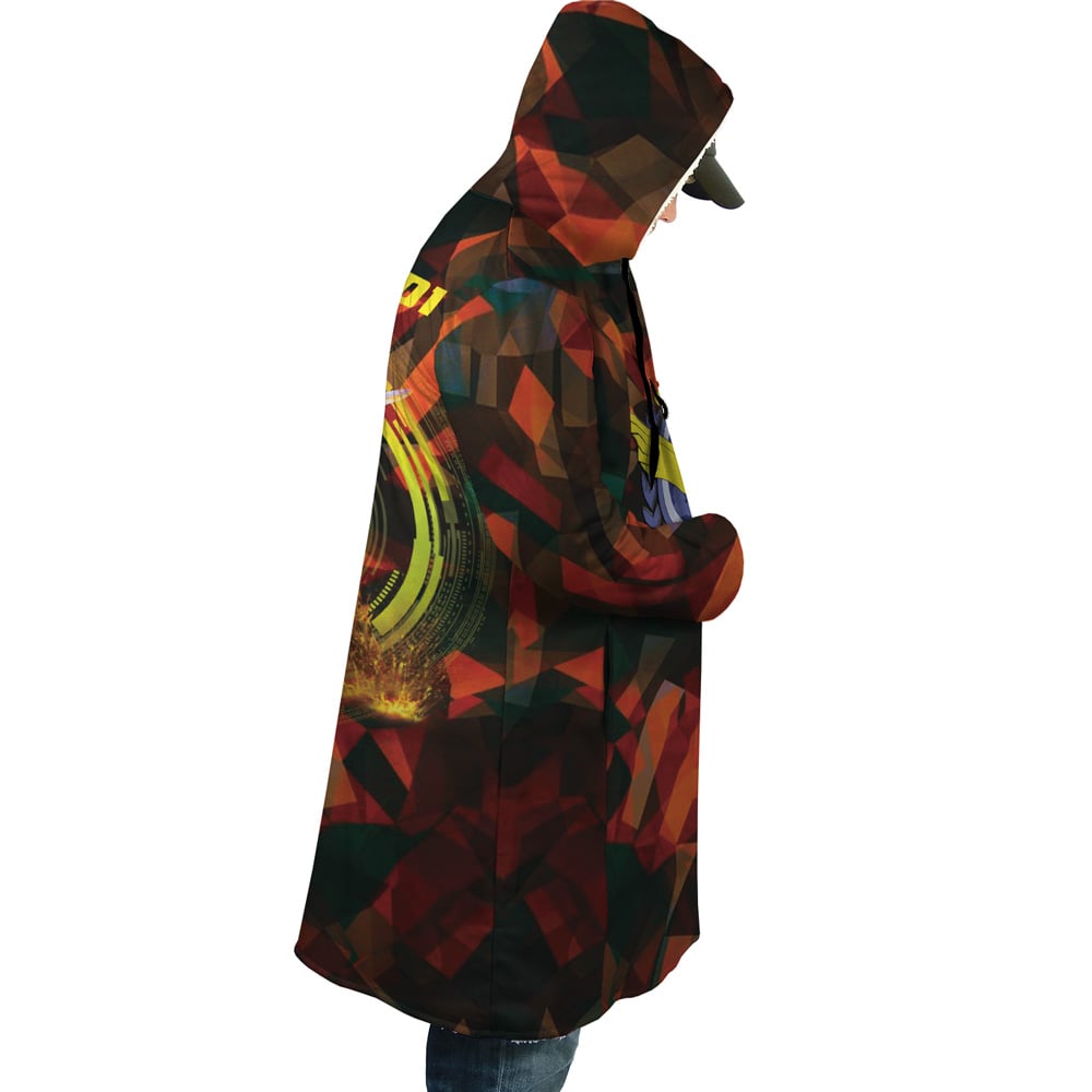 Hooded Cloak Coat - 1WS6UR2P