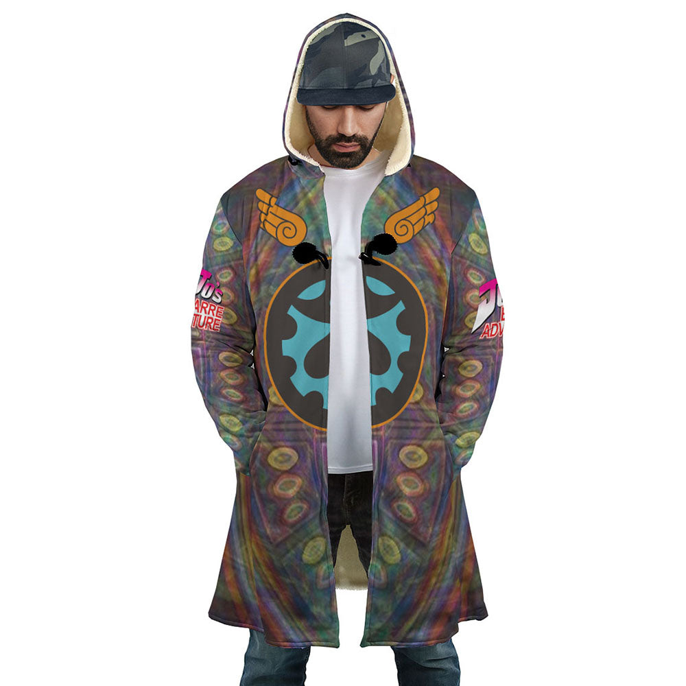 Hooded Cloak Coat - U1FAF1WB