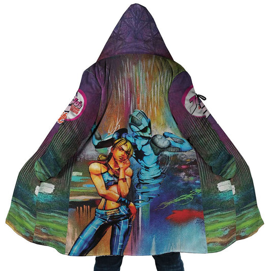 Hooded Cloak Coat - UX1TXU9B