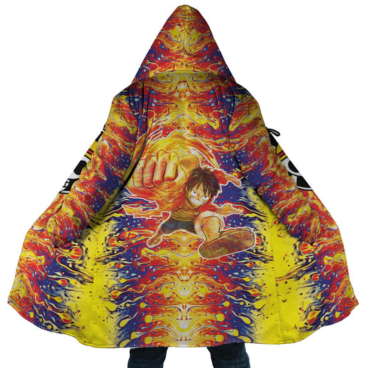 Hooded Cloak Coat - 3GNJGESA