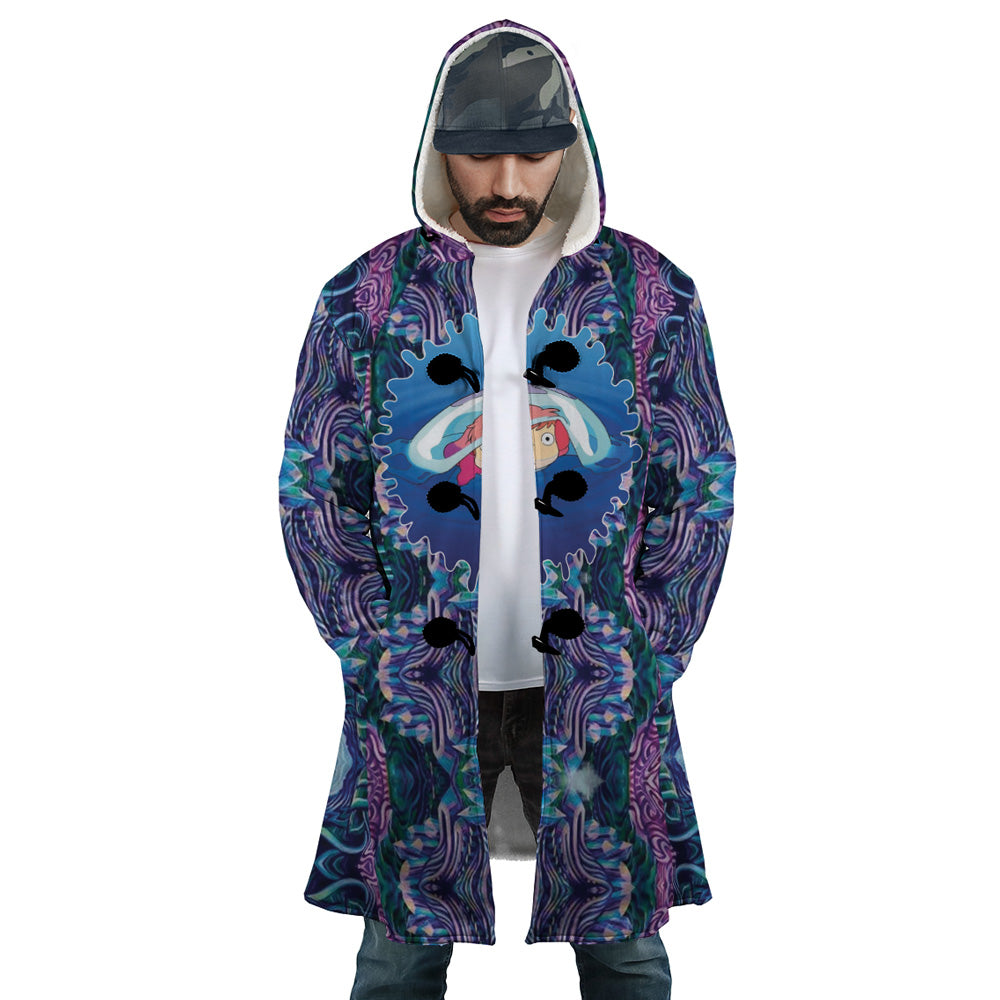 Hooded Cloak Coat - P1FVDPCK