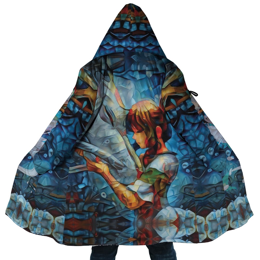 Hooded Cloak Coat - F1H1FA6N