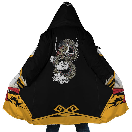 Hooded Cloak Coat - 6V6X34CJ