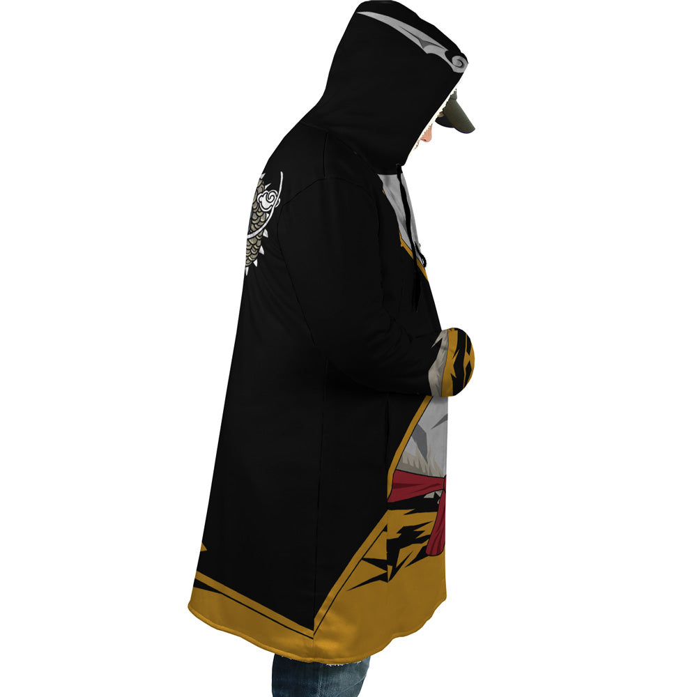 Hooded Cloak Coat - 6V6X34CJ