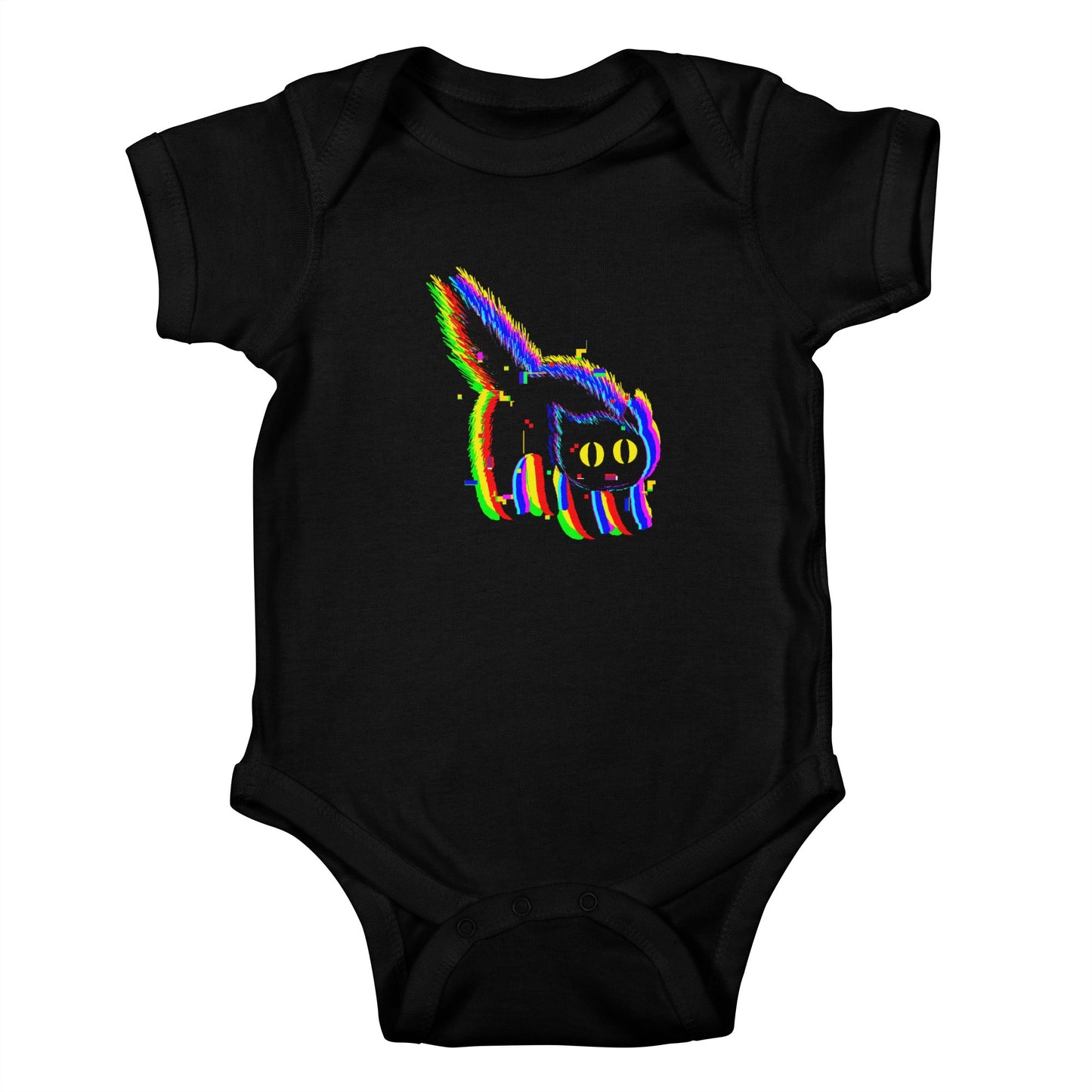 Technicat Glitch Cat Baby Bodysuit