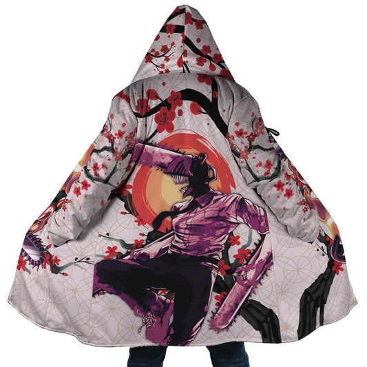 Hooded Cloak Coat - U6GDZRGU