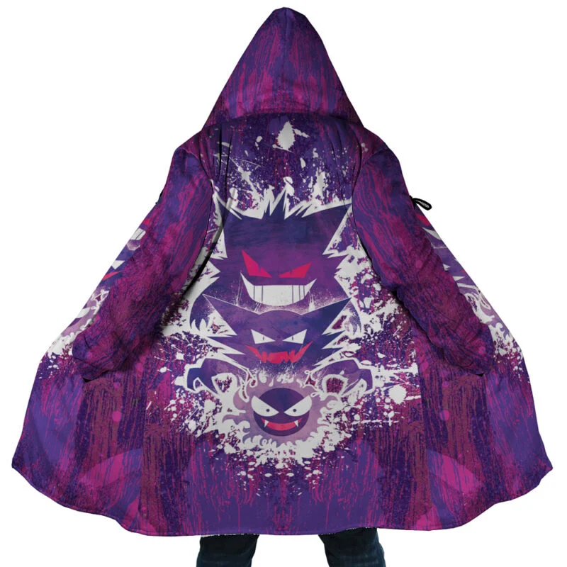 Hooded Cloak Coat - 36RGNYMX