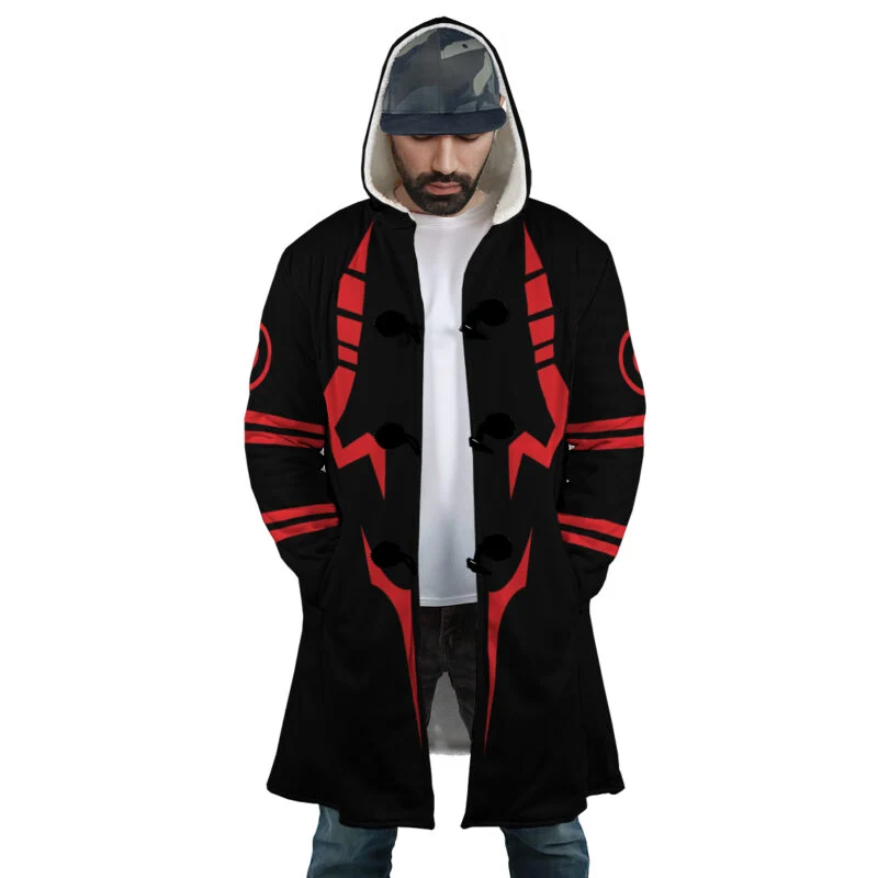 Hooded Cloak Coat - YRDBM85S