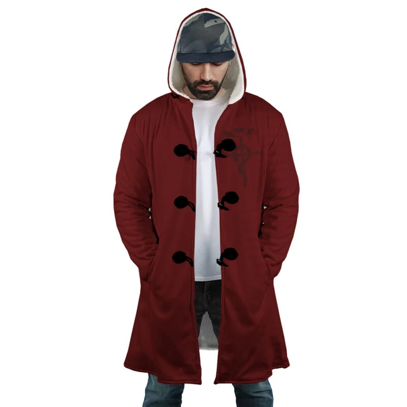 Hooded Cloak Coat - AA6ZMF2D