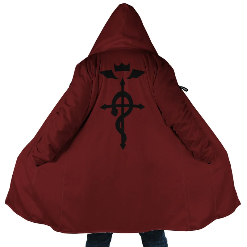 Hooded Cloak Coat - AA6ZMF2D