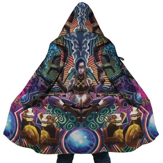 Hooded Cloak Coat - S5KDVSM9