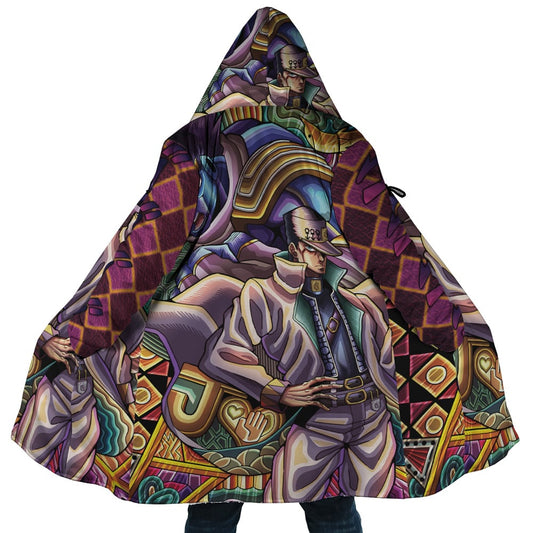 Hooded Cloak Coat - FY2UV2BK