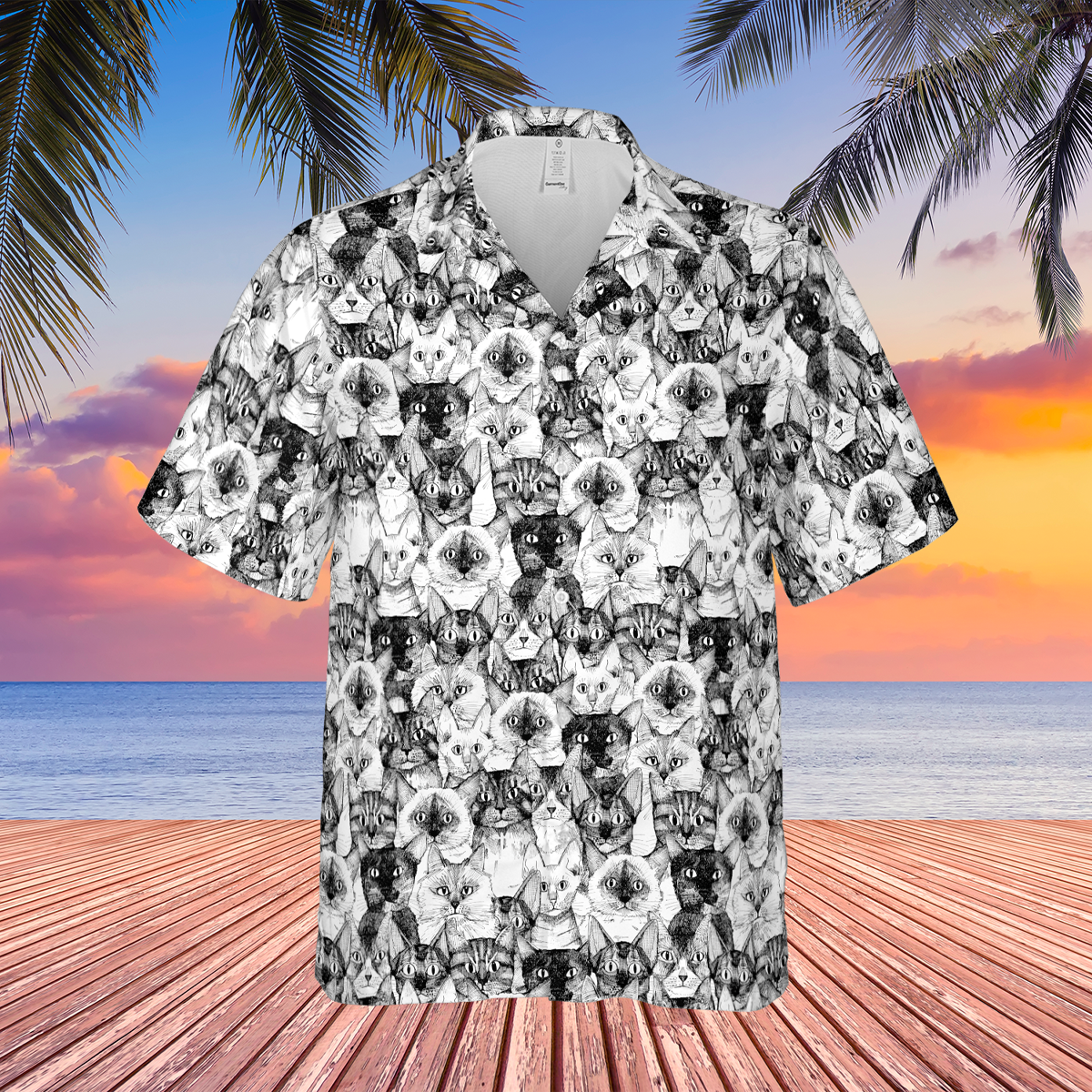 Just Cats Hawaiian Shirt