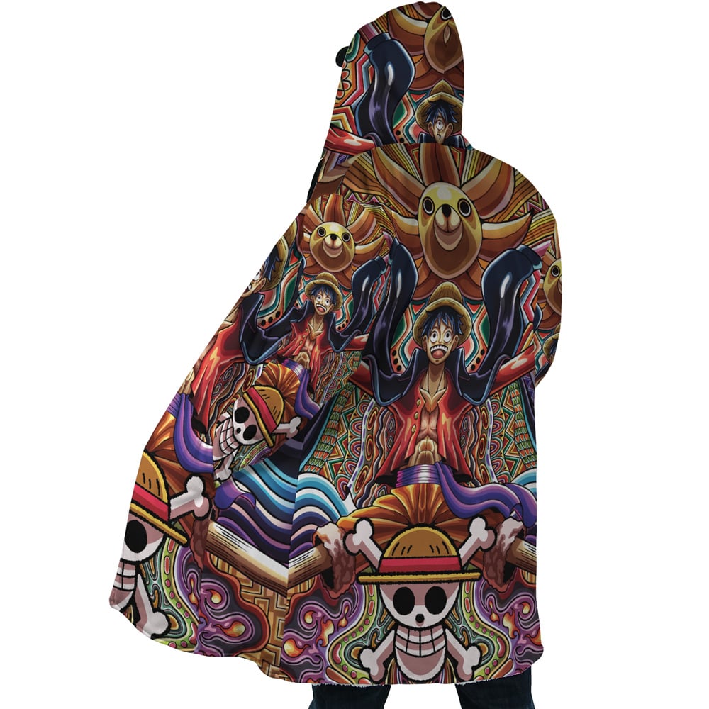 Hooded Cloak Coat - 4T4SLFPJ