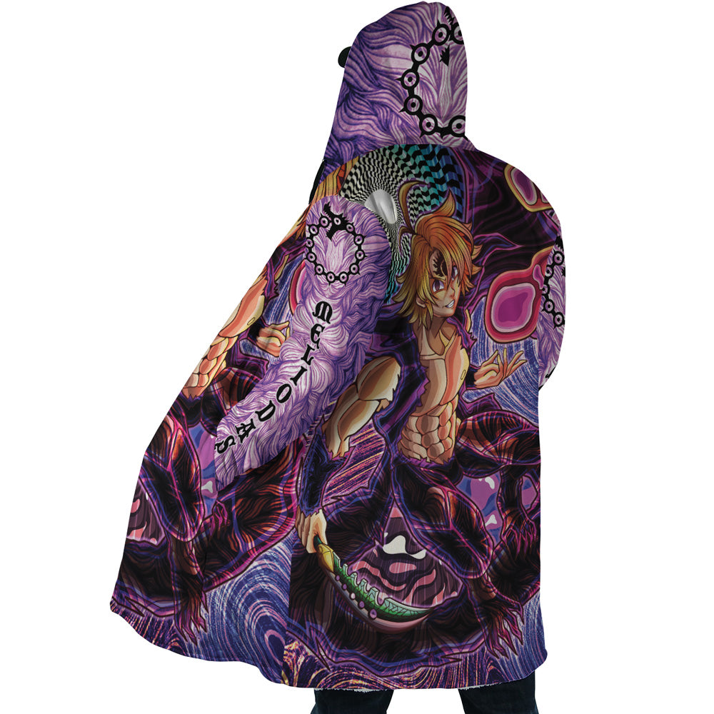 Hooded Cloak Coat - 8BMVXGR5