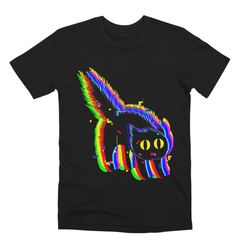 Technicat Glitch Cat Premium Unisex T-shirt