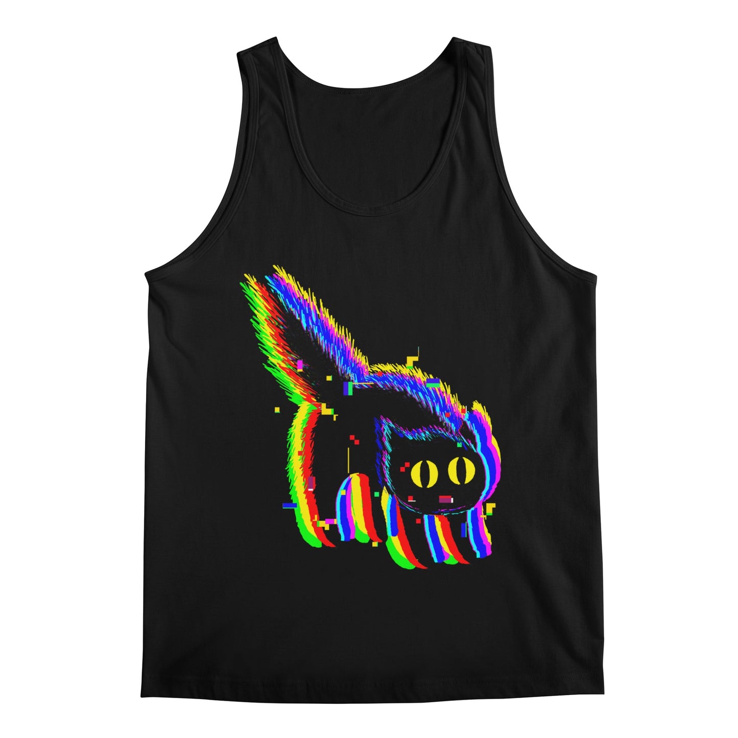 Technicat Glitch Cat Unisex Jersey Tank