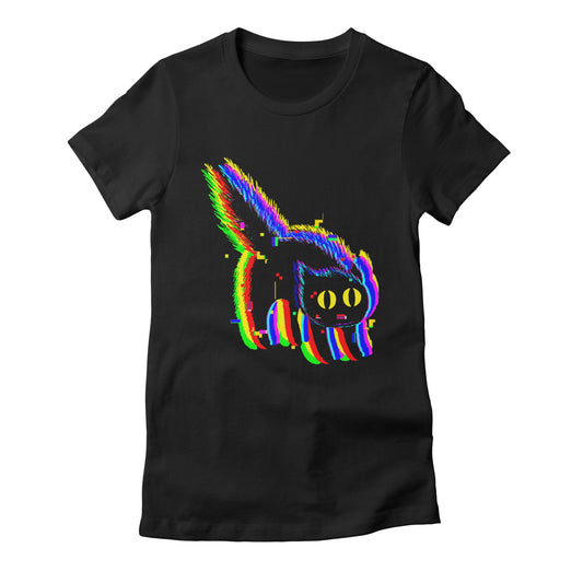 Technicat Glitch Cat Women's T-shirt