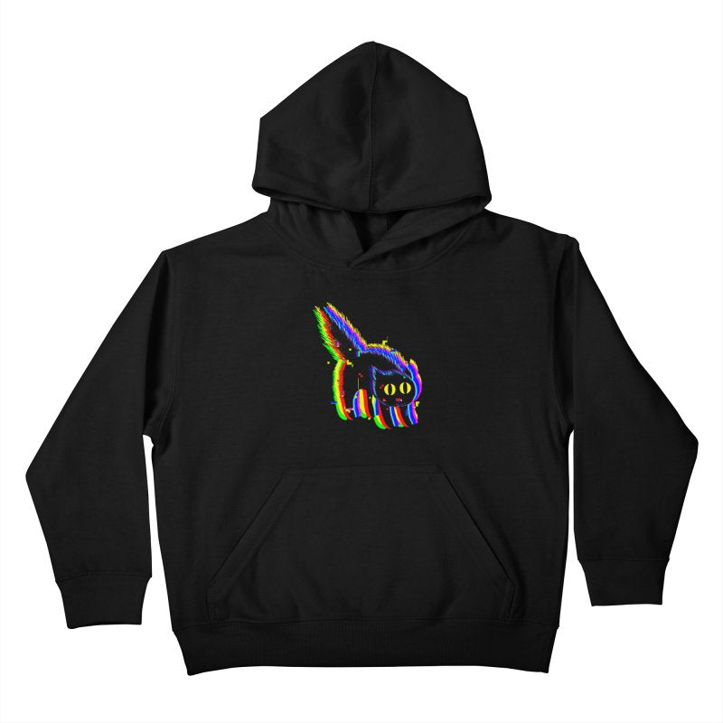 Technicat Glitch Cat Youth Hoodie